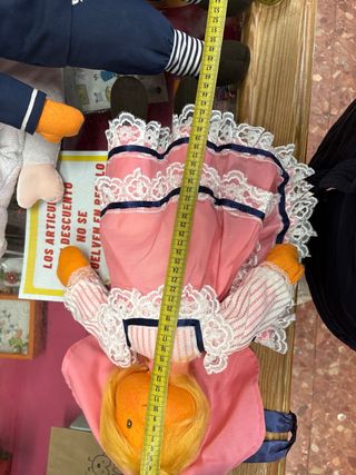 Lote di 4 bambole di stoffa