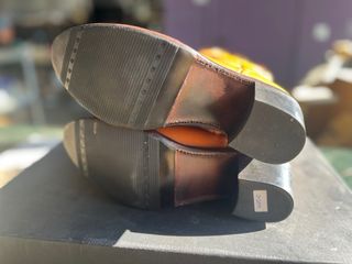 Botas Tejanas Bordadas Naranja