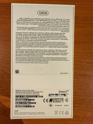 Apple Iphone XR, 128gb, Product RED