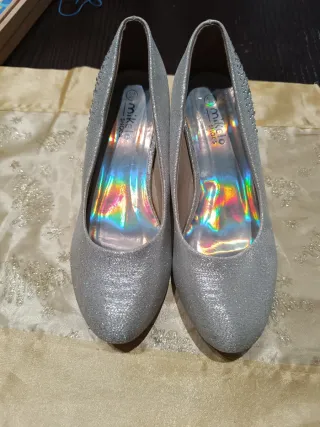 Zapatos tacón niña fantasía talla 34