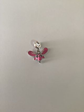 Charm Hada Rosa y Plata