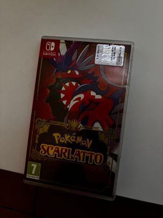 Nintendo Switch Pokémon Scarlatto