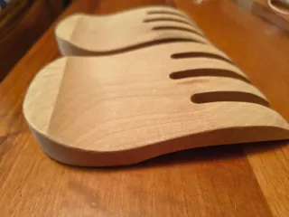 Set 2 mestoli insalata mani legno