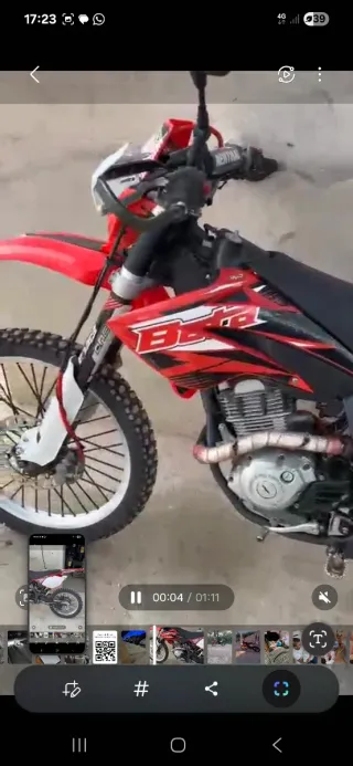 Beta 125cc Matriculada ITV en Vigor