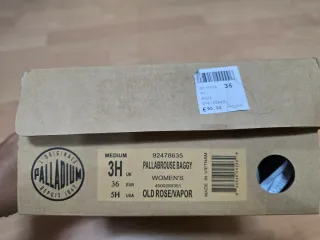 Botines Palladium Rosa