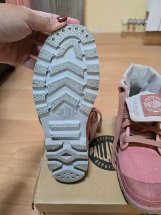 Botines Palladium Rosa