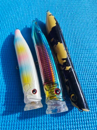 Poppers pesca 55, 70 y 100 gr