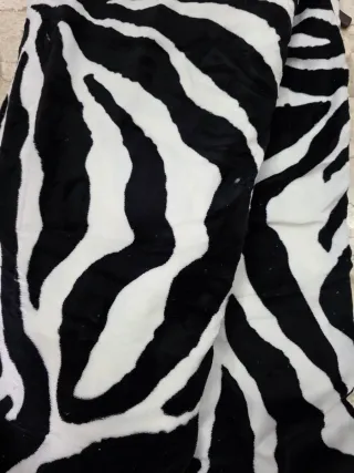 Plaid Animalier con Pelliccia