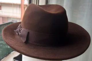 Cappello Hanna Hants Lana Marrone Donna 55cm