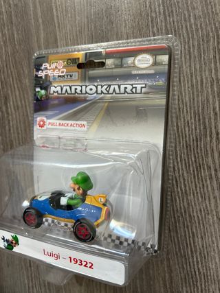 Coche Luigi Mario Kart Pull Speed Nintendo