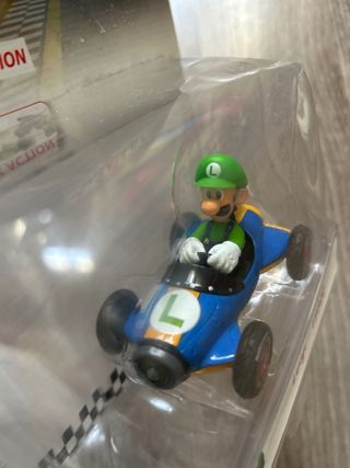 Coche Luigi Mario Kart Pull Speed Nintendo