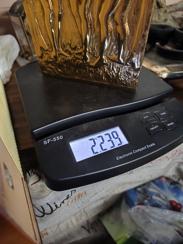 Placca in bronzo di FRANCISCO RALLO firmata e datata