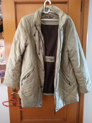 Parka señora Klimatex talla 46 beige