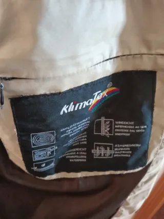 Parka señora Klimatex talla 46 beige