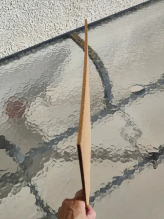 Losetas de corcho para suelo barnizado