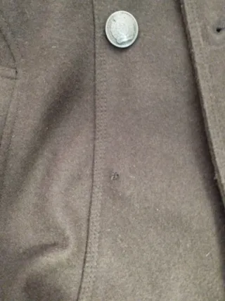 Pull&Bear Chaquetón Marrón Talla M