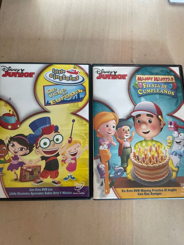 DVDs Disney Junior: Little Einsteins y Manny Manit