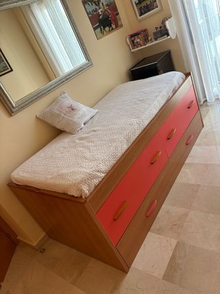 CAMA NIDO CON CAJONES