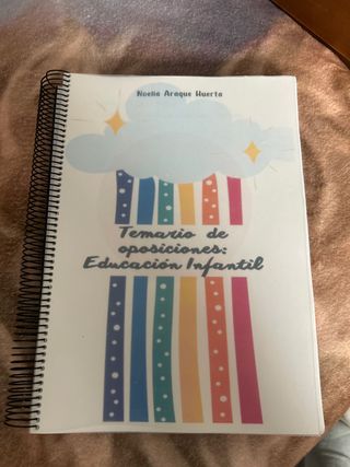 Temario oposiciones Educación Infantil