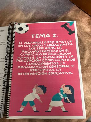 Temario oposiciones Educación Infantil