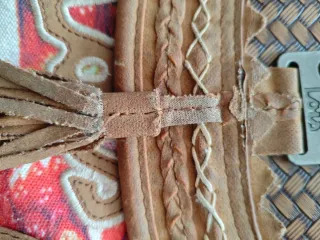 Bolso Lois Marrón y Multicolor