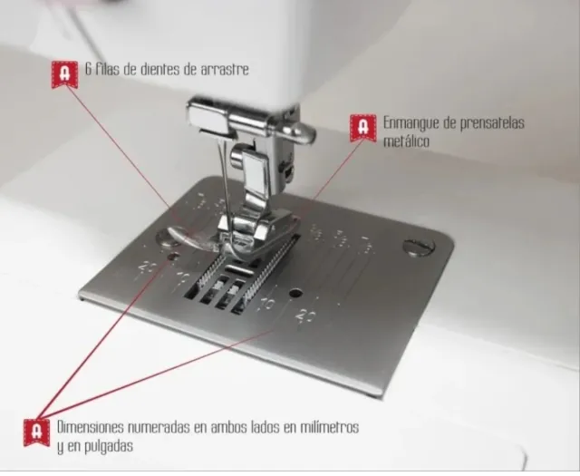 Máquina de coser Alfa Practick 9 NUEVA