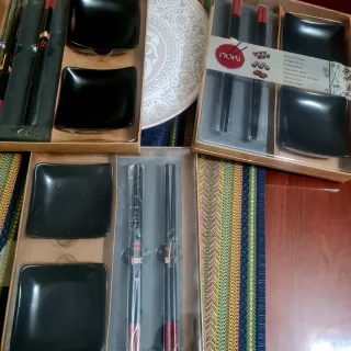 3 Set da 2 Sushi ORI per servire 6 persone