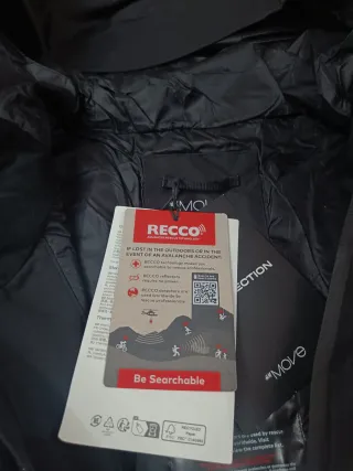 Giacca Recco Storm Move antivento impermeabile