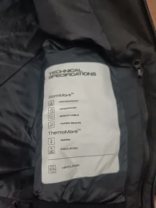 Giacca Recco Storm Move antivento impermeabile