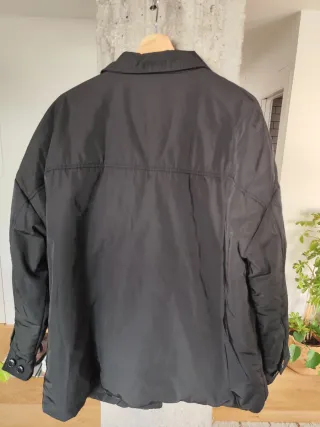 Chaqueta Collusion Negra oversize