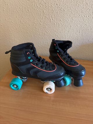 Patines Oxelo negros talla 38