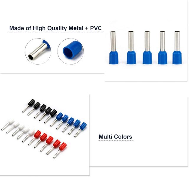 1200 Terminales Eléctricos Cables 22-10AWG