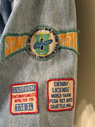 Giubbotto Jeans Vintage Uniform M