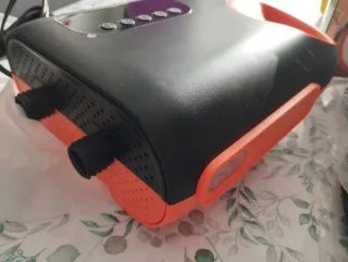 Bomba de aire eléctrica portátil