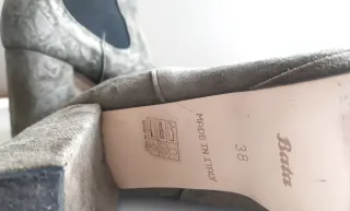 Stivaletti donna tacco largo 10 cm