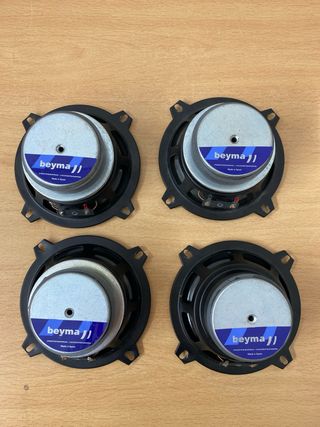 4 altavoces Beyma 5 pulgadas
