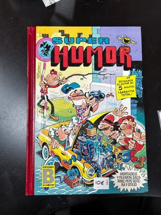 Varios libros de la colección Super Humor