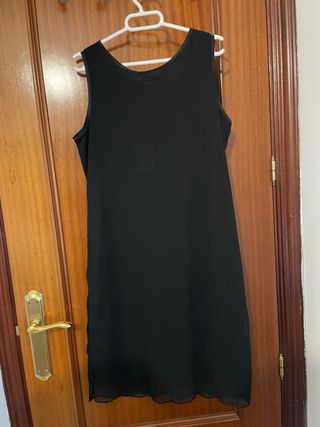 Vestido Negro Ada Gatti Talla L