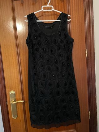 Vestido Negro Ada Gatti Talla L