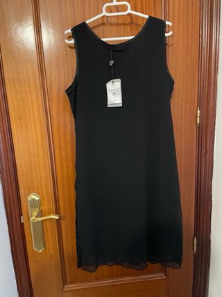 Vestido Negro Ada Gatti Talla L