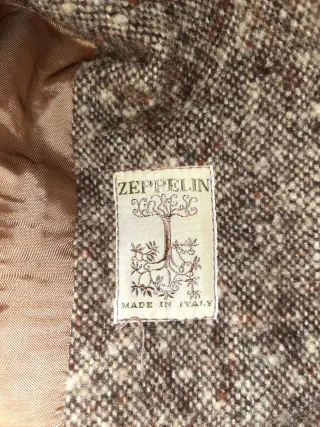 Giacca donna vintage beige/marrone