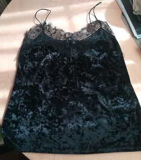 Camiseta tirantes terciopelo Morgan Talla M