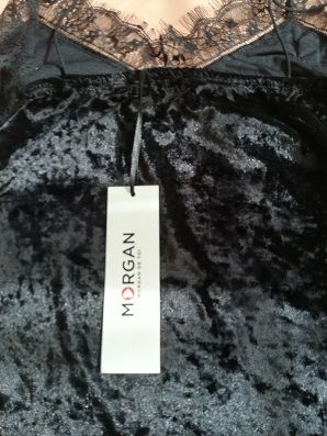 Camiseta tirantes terciopelo Morgan Talla M