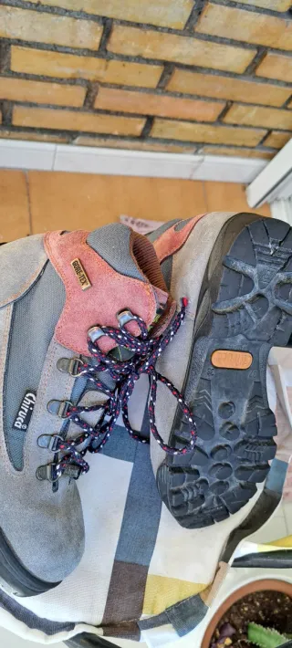 Botas Chiruca Gore-Tex Trekking Gris/Rosa