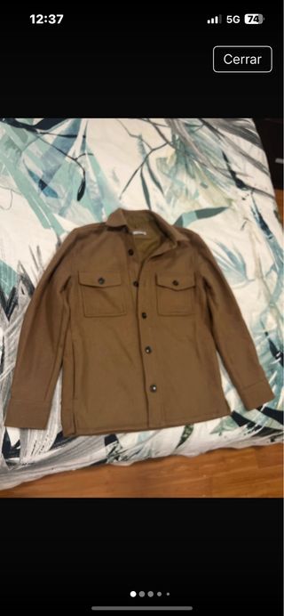 Cazadora Zara Hombre Marrón