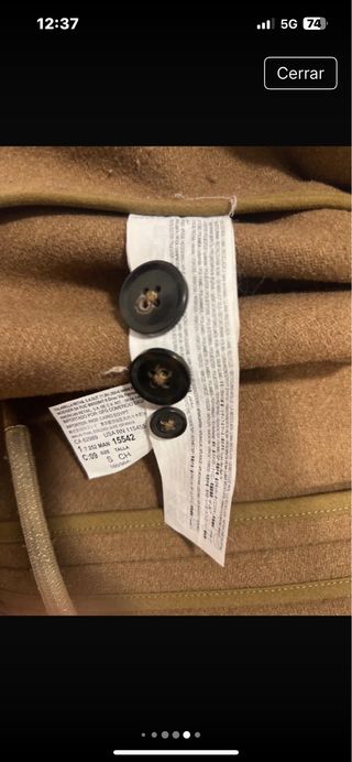 Cazadora Zara Hombre Marrón