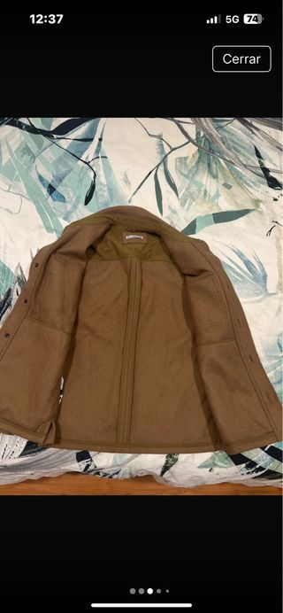 Cazadora Zara Hombre Marrón