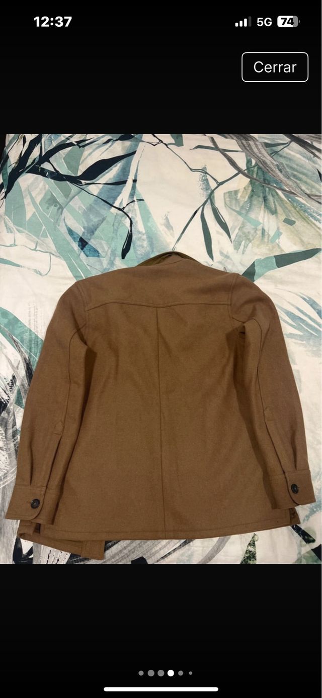 Cazadora Zara Hombre Marrón