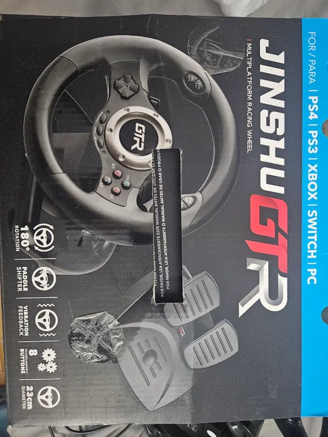 Volante GTR con pedales