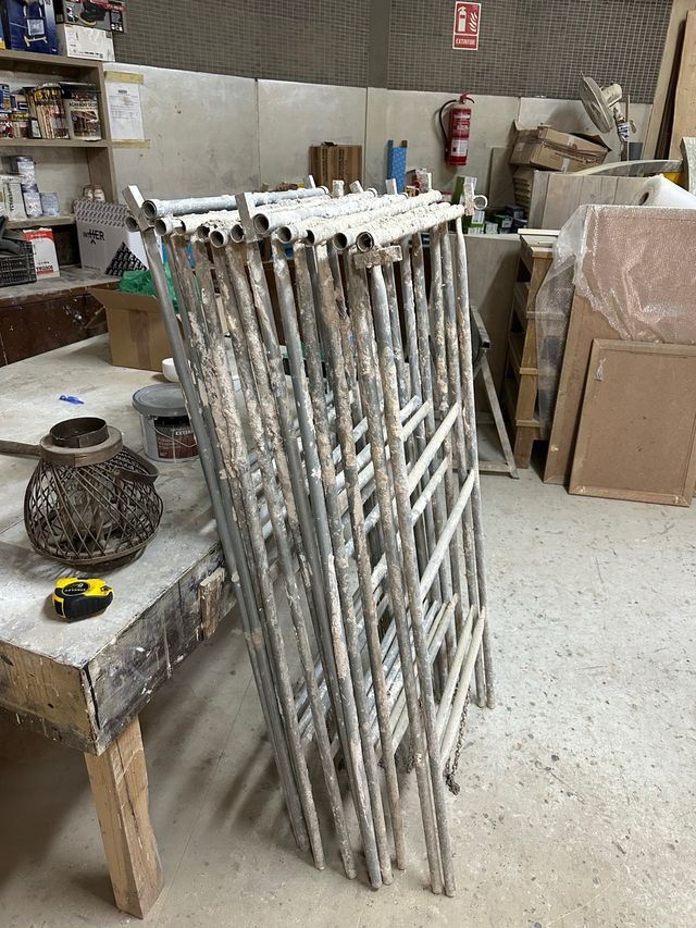 Borriquetas metálicas caballetes